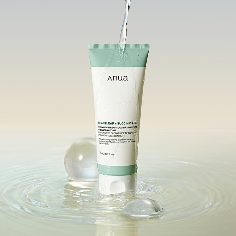 Anua Heartleaf Succinic Moisture Cleansing Foam 150Ml