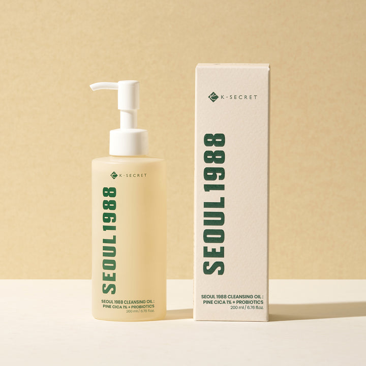 SEOUL 1988 Cleansing Oil: Pine Cica 1% + Probiotics – 200ml