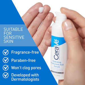 Cerave Hydating Hyaluronic Acid Serum 30 Ml