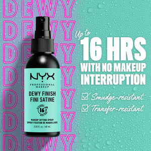 Nyx Dewy Finish Fini Satine
