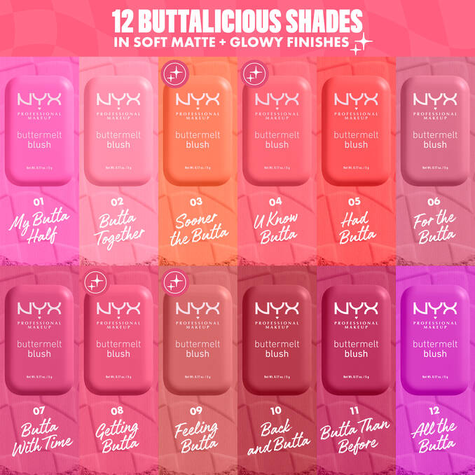 Nyx Buttermelt Blush No.08 Getting Butta