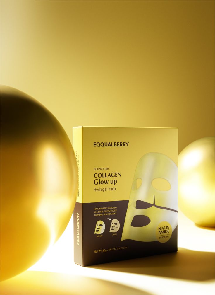 EQQUALBERRY Collagen Glow Up Hydrogel – 5 Pack