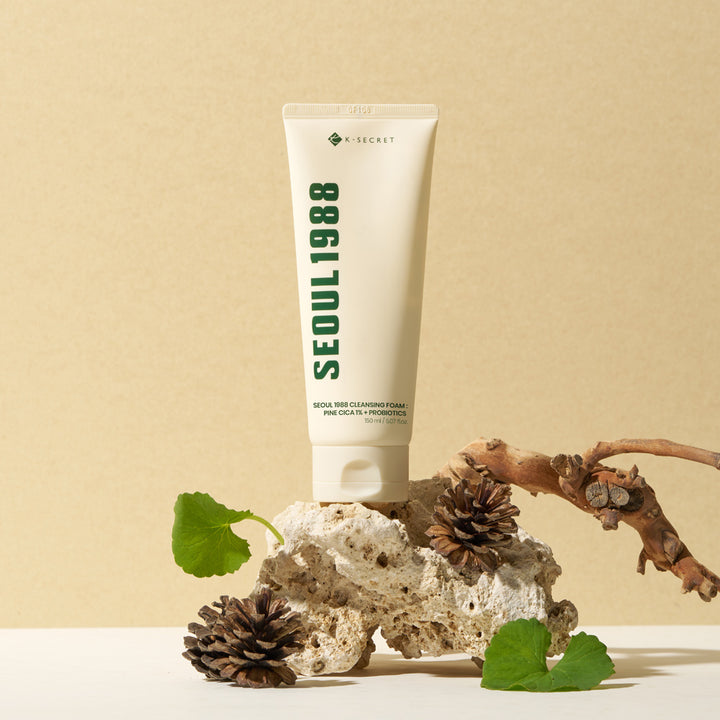 SEOUL 1988 Cleansing Foam: Pine Cica 1% + Probiotics – 150ml