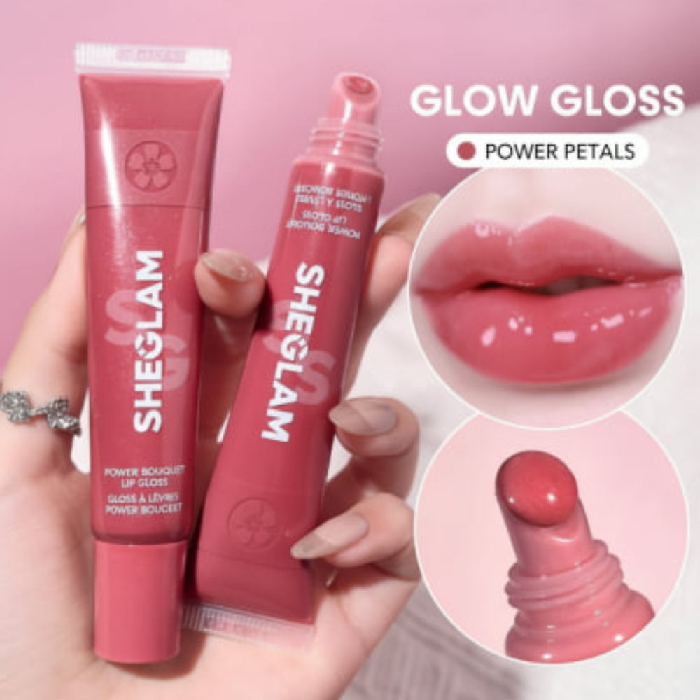 Sheglam Power Bouquet Lip Gloss Power Petals Shiny Tinted Moisturizing