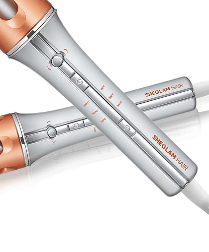 Sheglam Automatic Curling Iron 1 1/4 Inch With 3 Temperatures Fast Heating