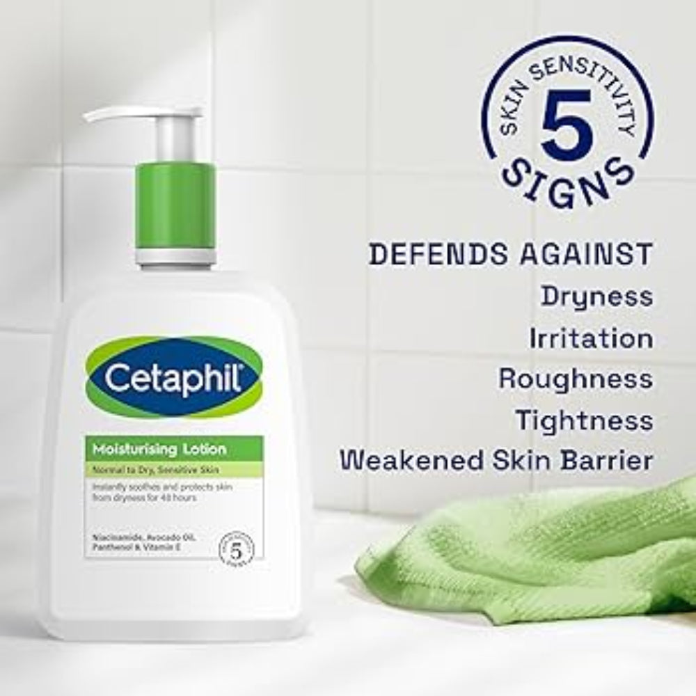 Cetaphil Moisturising Lotion Body Dry Sensitive Skin 236Ml (Pump)