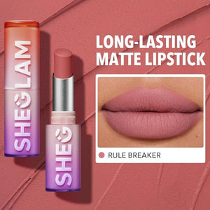 Sheglam Dynamatte Boom Long Lasting I'4Atte Lipstick-Rule Breake