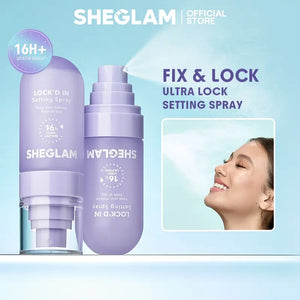 Sheglam LockD In Setting Spray Mattifying Effect White