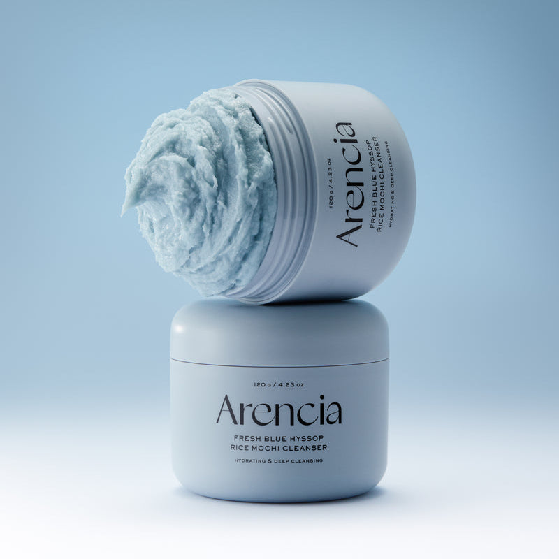 Arencia Blue Hyssop Rice Mochi Cleanser 120G