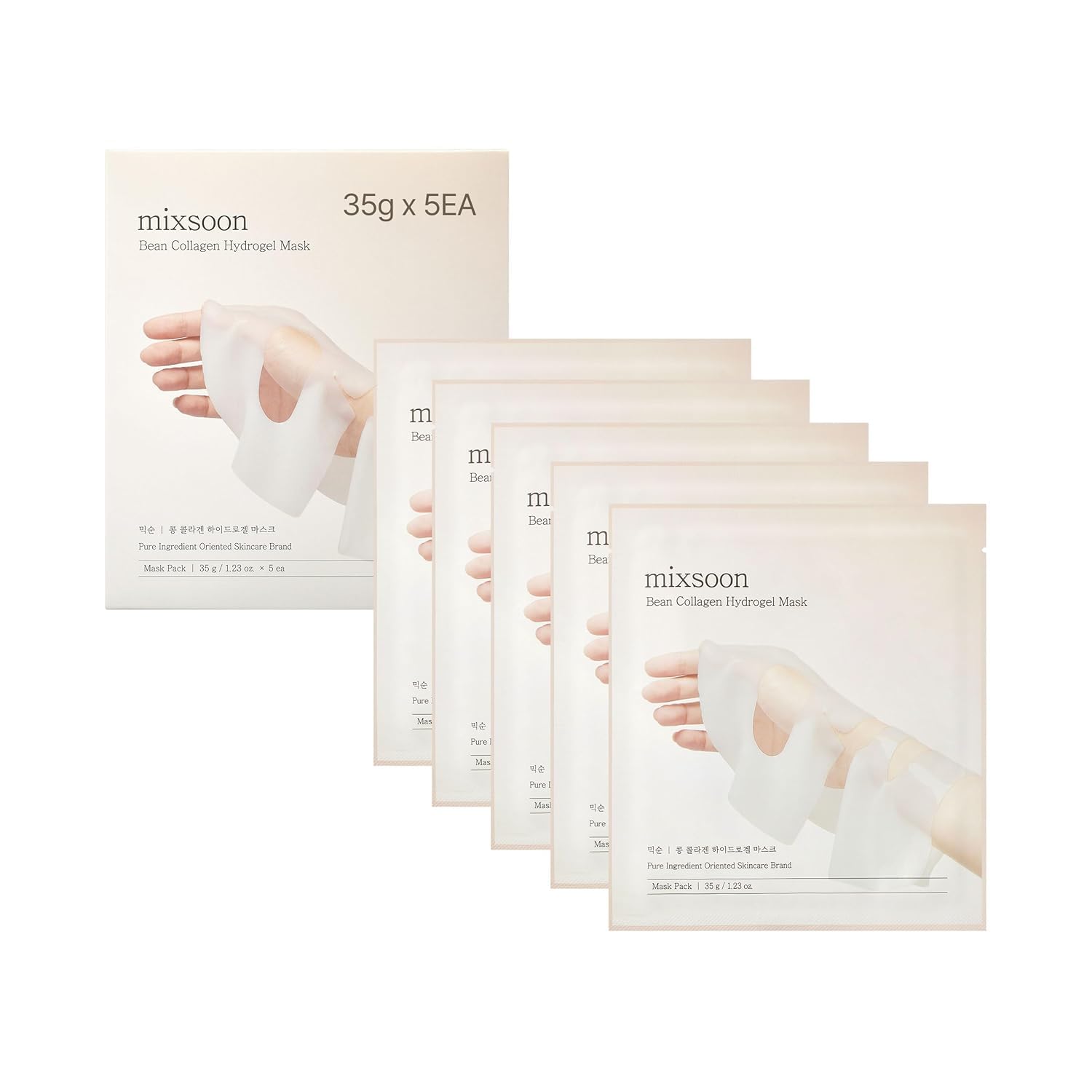 MIXSOON Bean Hydrogel Mask Pack