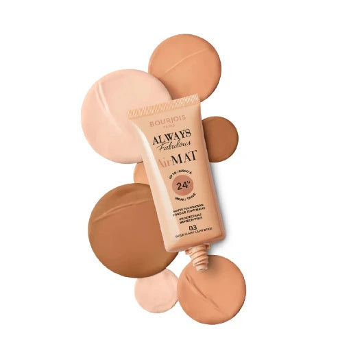 Bourjois Always Fabulous Air Mat Foundation 03 Light Beige
