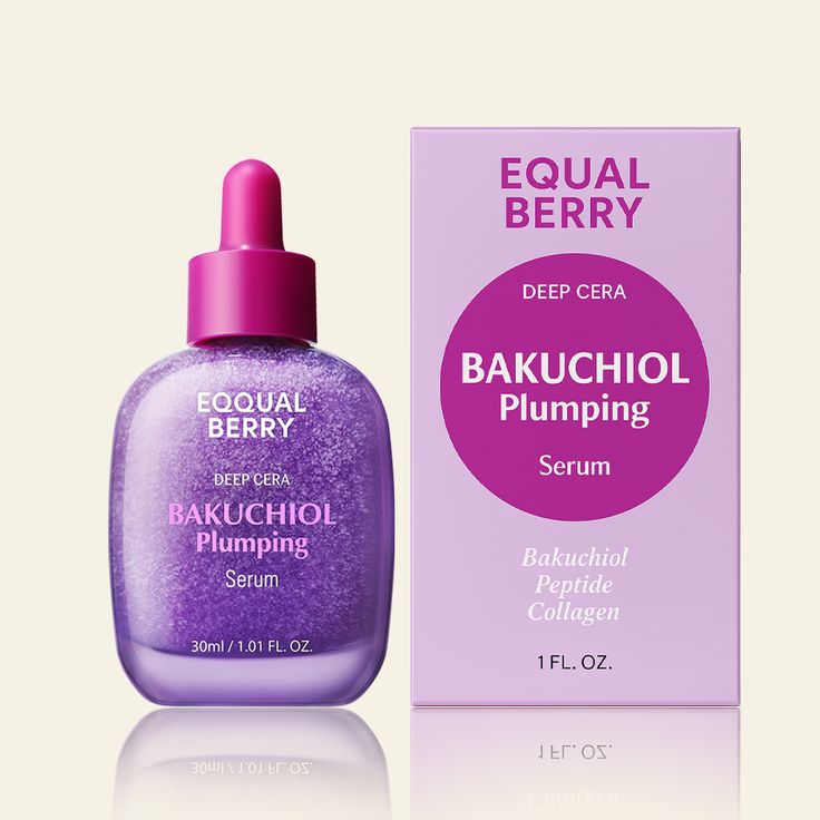 EQQUALBERRY Bakuchiol Plumping Serum – 30ml