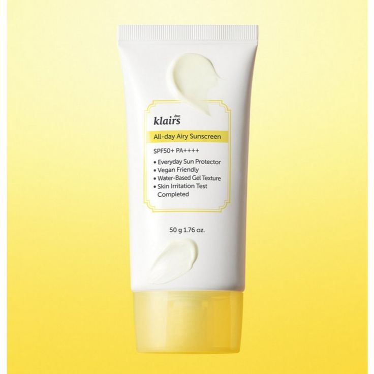 Klairs All-day Airy Sunscreen SPF50+ – 50ml