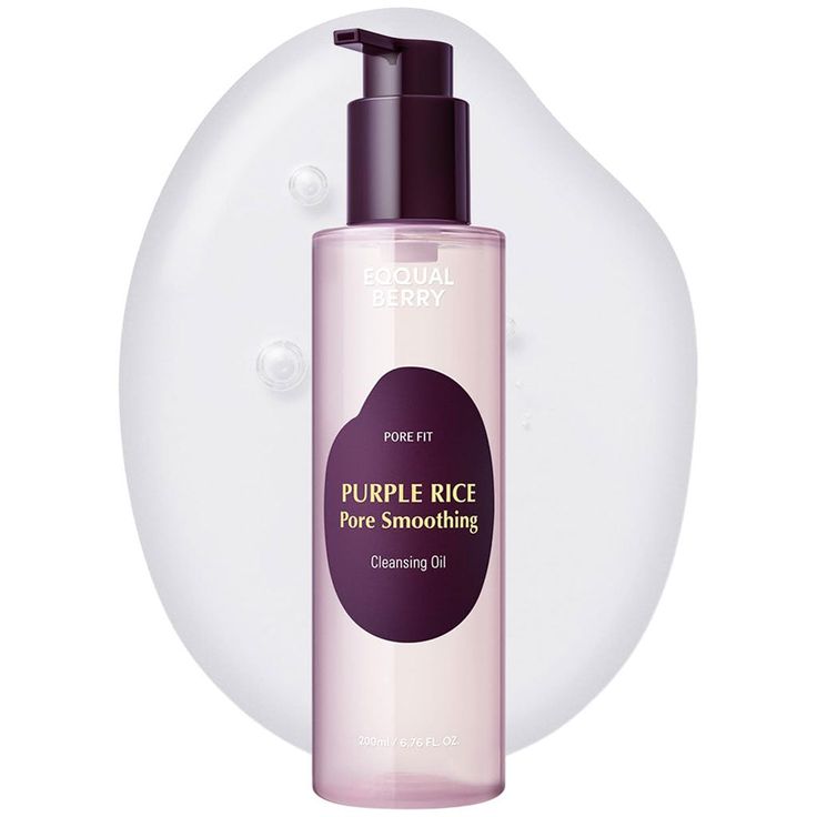 EQQUALBERRY Purple Rice Cleansing Oil – 150ml
