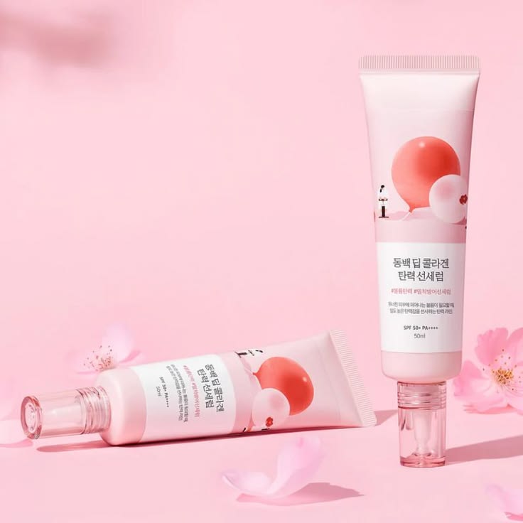 ROUND LAB Camellia Deep Collagen Sun Serum – 50ml