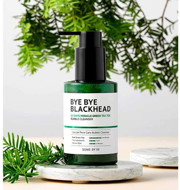 SOME BY MI Bye Bye Blackhead Green Tea Tox Bubble Cleanser – 120g
