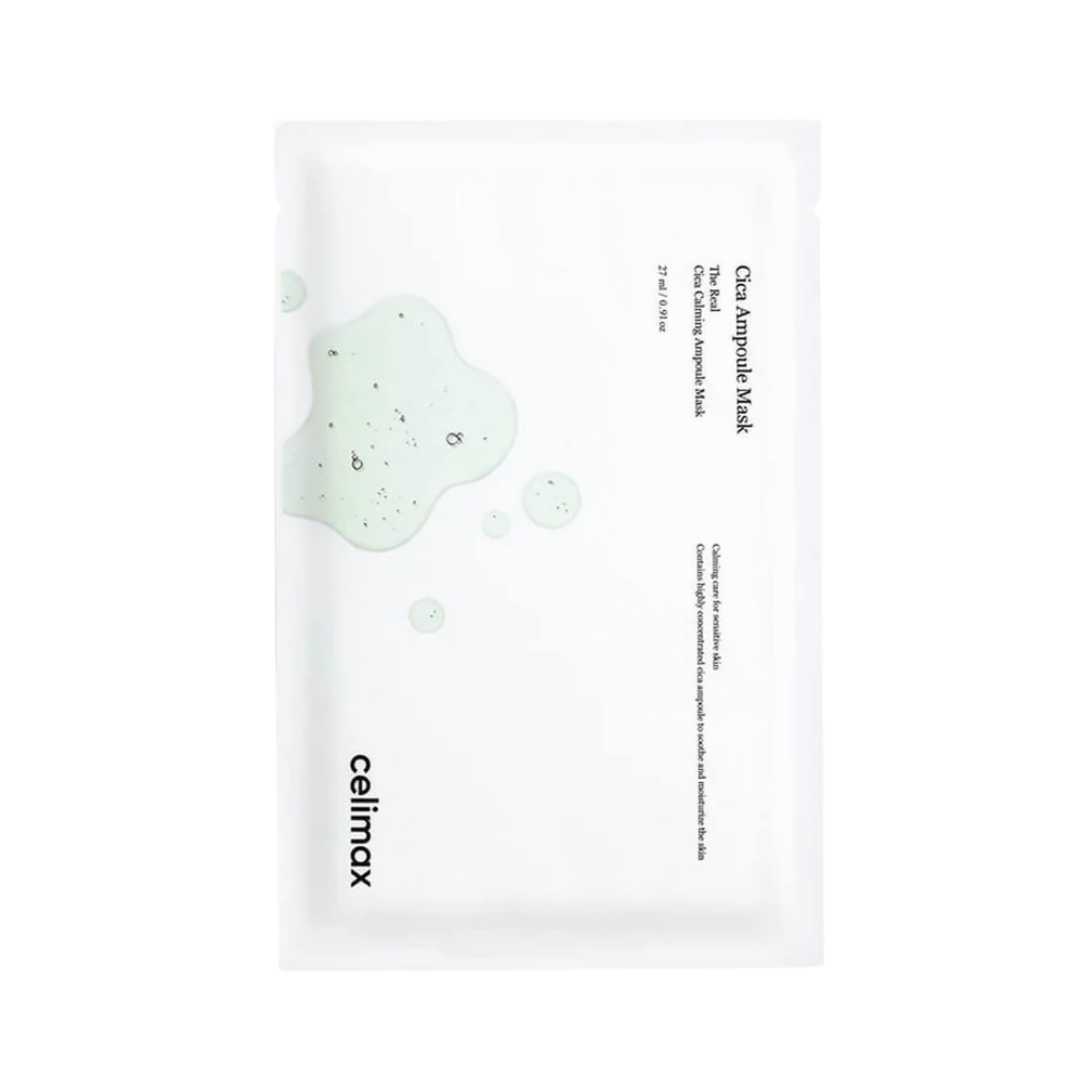 Celimax The Real Cica Calming Ampoule Mask 5Ea/Set