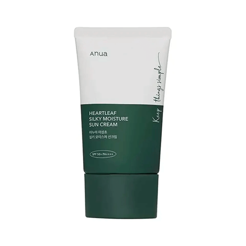 Anua Heartleaf Silky Moisture Sun Cream 50Ml