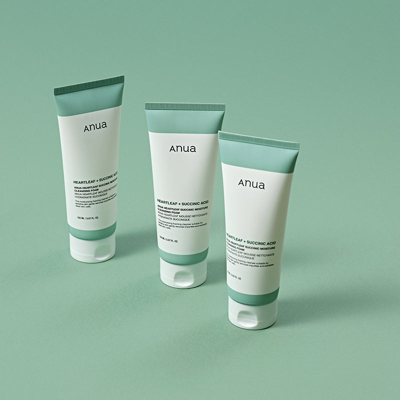 Anua Heartleaf Succinic Moisture Cleansing Foam 150Ml