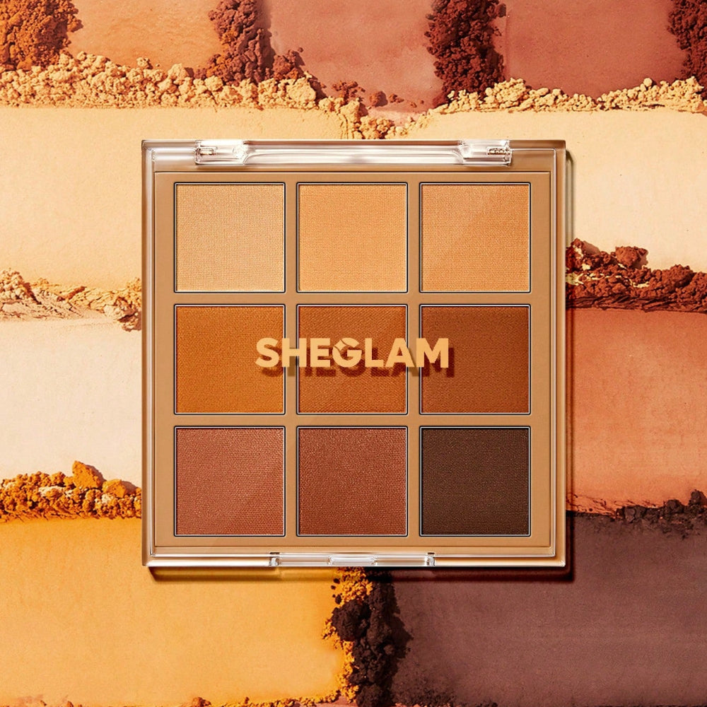 Sheglam Nine To Fine Eyeshadow Palette-Nomadic 9-Color