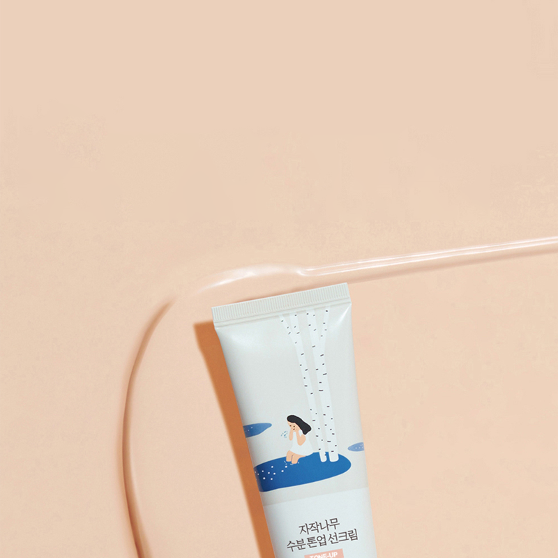 Round Lab Birch Juice Moisturizing Tone-Up Sunscreen Pouch 2Ml
