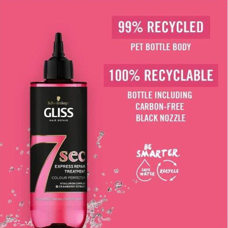 Schwarzkopf Gliss Colour Perfector 7 Sec Express Repair Treatment- Treatment-200 Ml