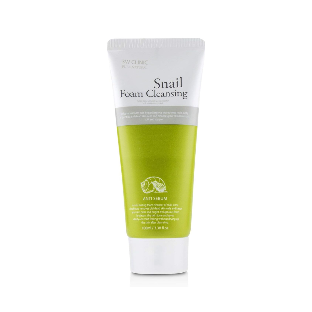 3W Clinic Foam Cleansing 100Ml # Snail