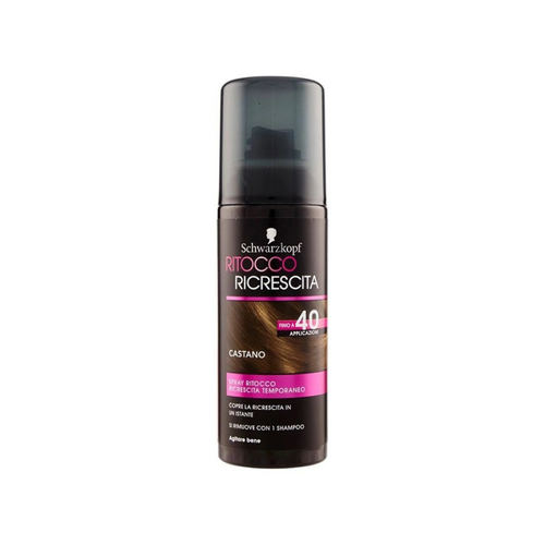 Schwarzkopf Spray Ritocco Temporaneo Castano 120 Ml