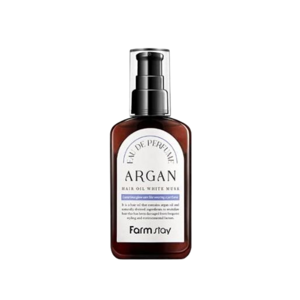 Farmstay Eau De Perfume Argan Hair Oil White Musk 100Ml