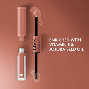 Nyx 07 Lip Shine Global Citizen (Medium Neutral Nude)