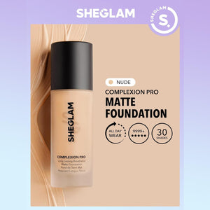 Sheglam Complexion Pro Matte Foundation Acorn 30Ml