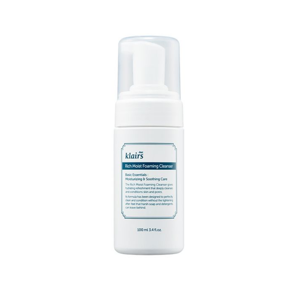 Klairs Rich Moist Foaming Cleanser – 100ml