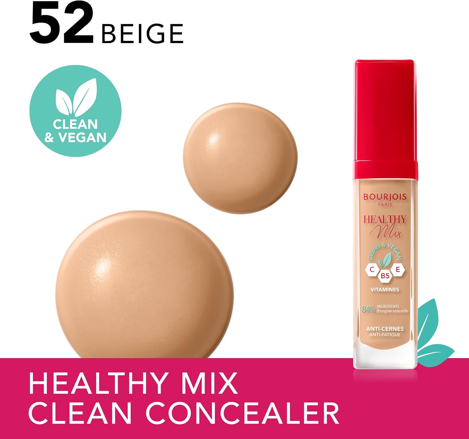 Bourjois Healthy Mix Clean Concealer 52 Medium