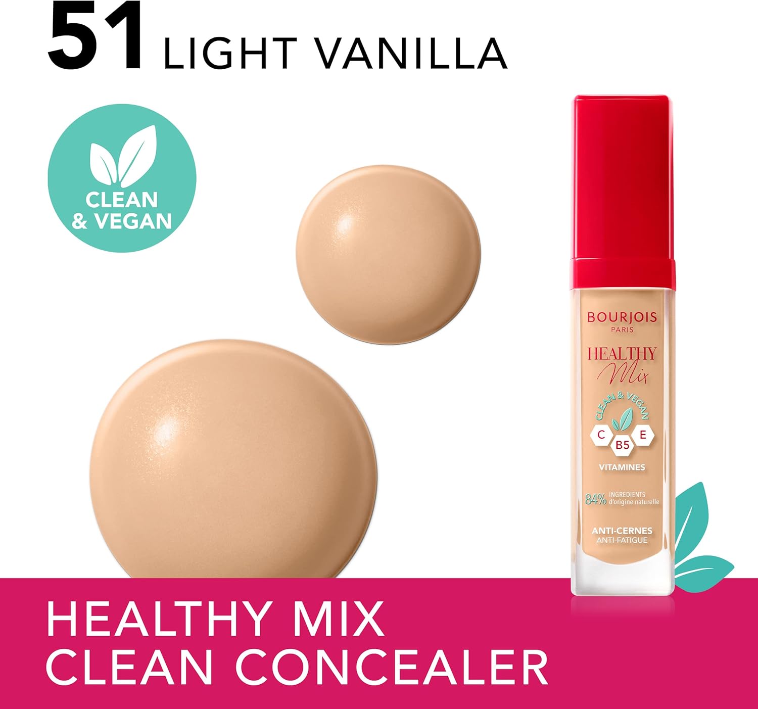 Bourjois Healthy Mix Concealer 51 Light Vanilla