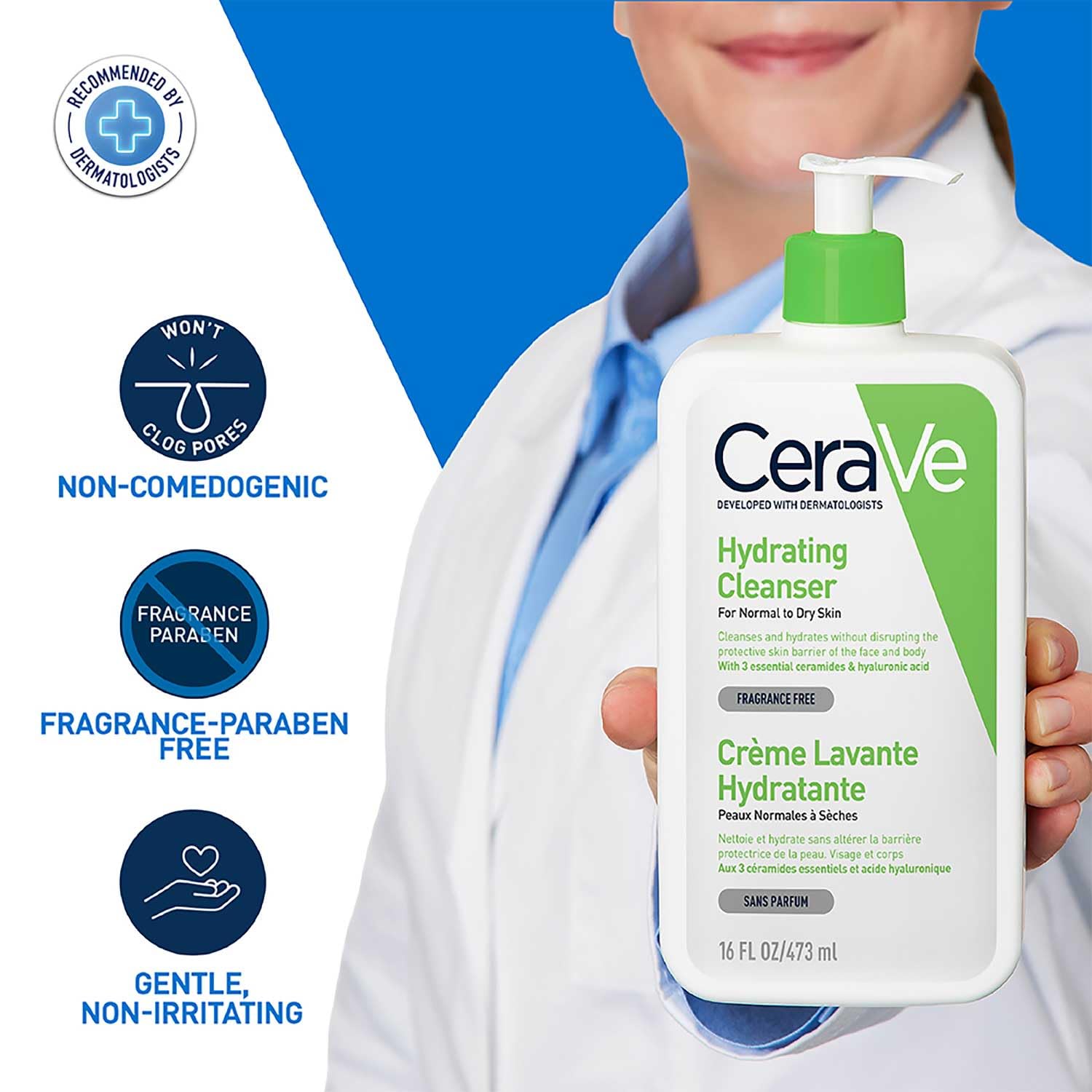 Cerave Hydating Cleanser 1 473 Ml