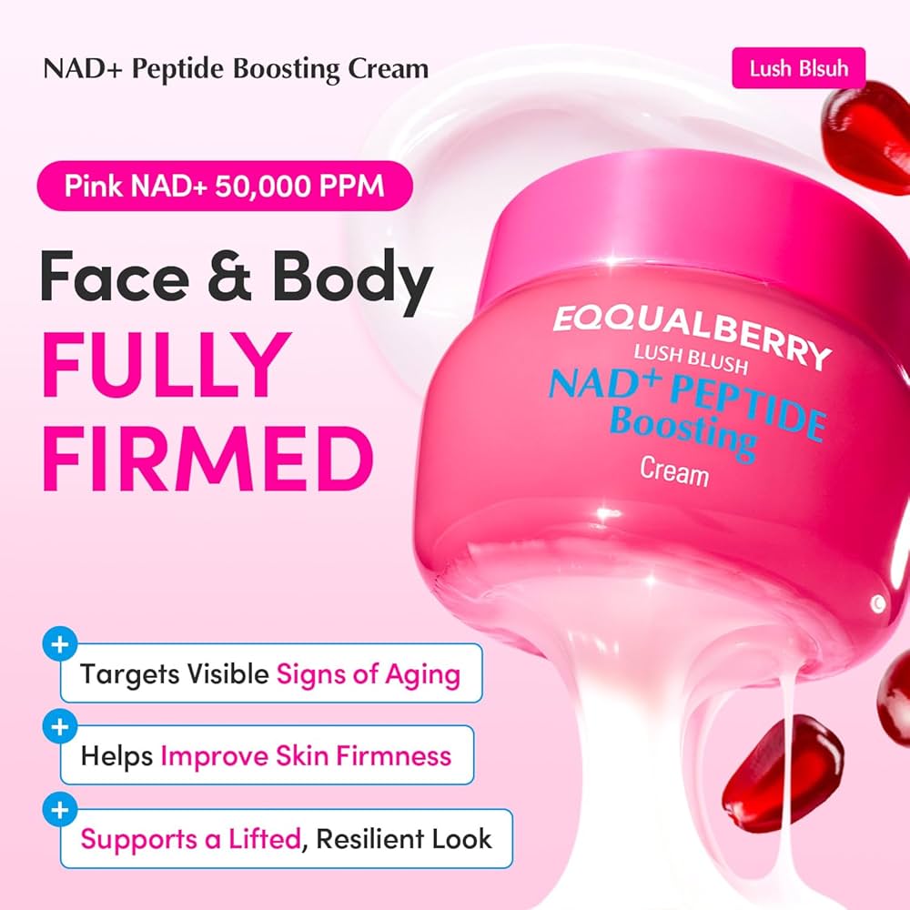 Eqqualberry Nad Plus Peptide Boosting Cream 50 Ml