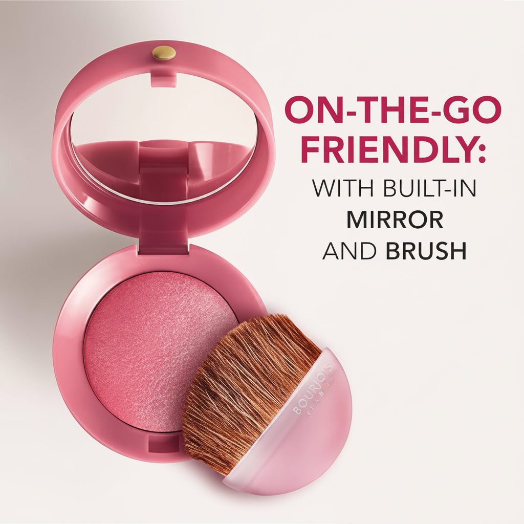Bourjois.Blusher.Blusher Powder.Little Round Pot.2.5G Sienne