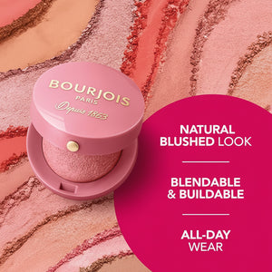Bourjois.Blusher.Blusher Powder.Little Round Pot.2.5G Sienne