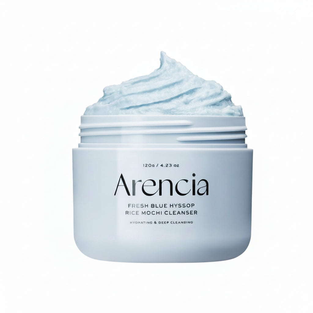Arencia Blue Hyssop Rice Mochi Cleanser 120G