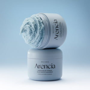 Arencia Blue Hyssop Rice Mochi Cleanser 120G