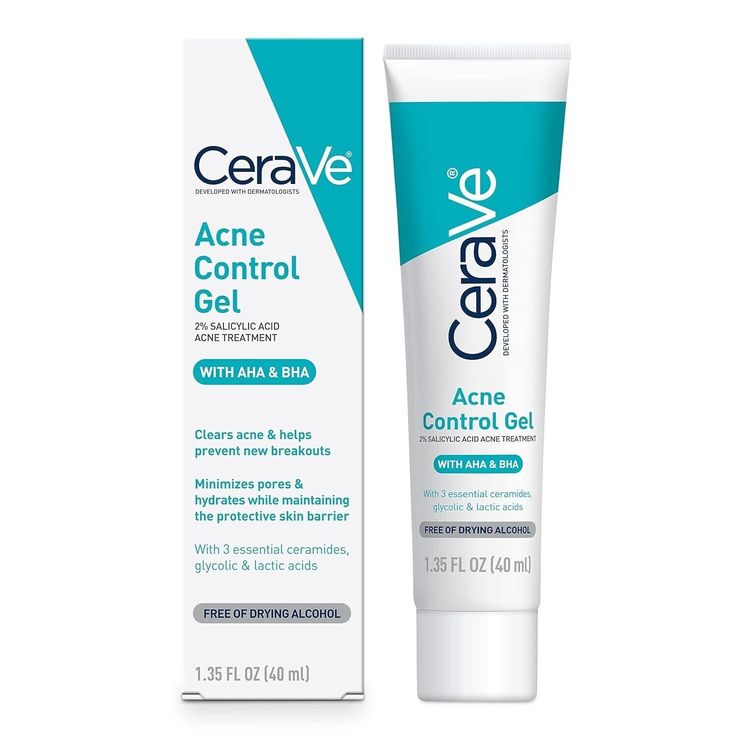 CeraVe Acne Control Gel with 2% Salicylic Acid – 40ml