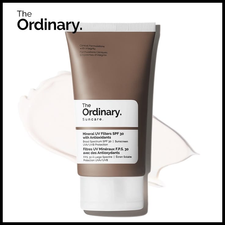 The Ordinary Mineral UV Filters SPF 30 with Antioxidants – 50ml