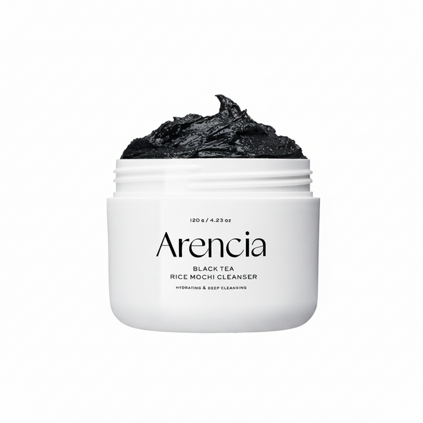 Arencia Black Tea Rice Mochi Cleanser 120G