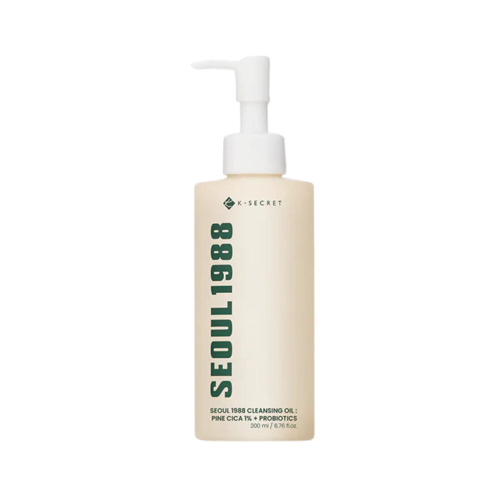 SEOUL 1988 Cleansing Oil: Pine Cica 1% + Probiotics – 200ml