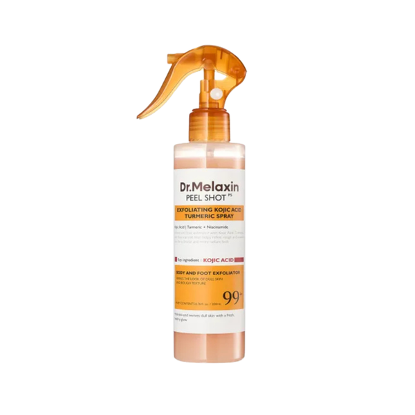 Dr.Melaxin PEEL SHOT EXFOLIATING KOJIC ACID TURMERIC SPRAY – 200ml