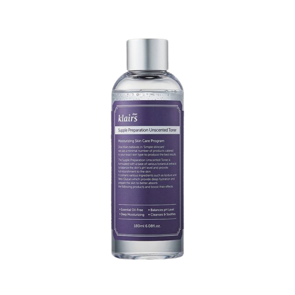 Klairs Supple Preparation Unscented Toner – 180ml