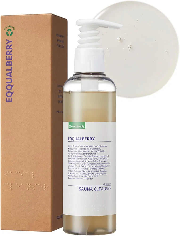 EQQUALBERRY pH Balanced Sauna Cleanser – 150ml