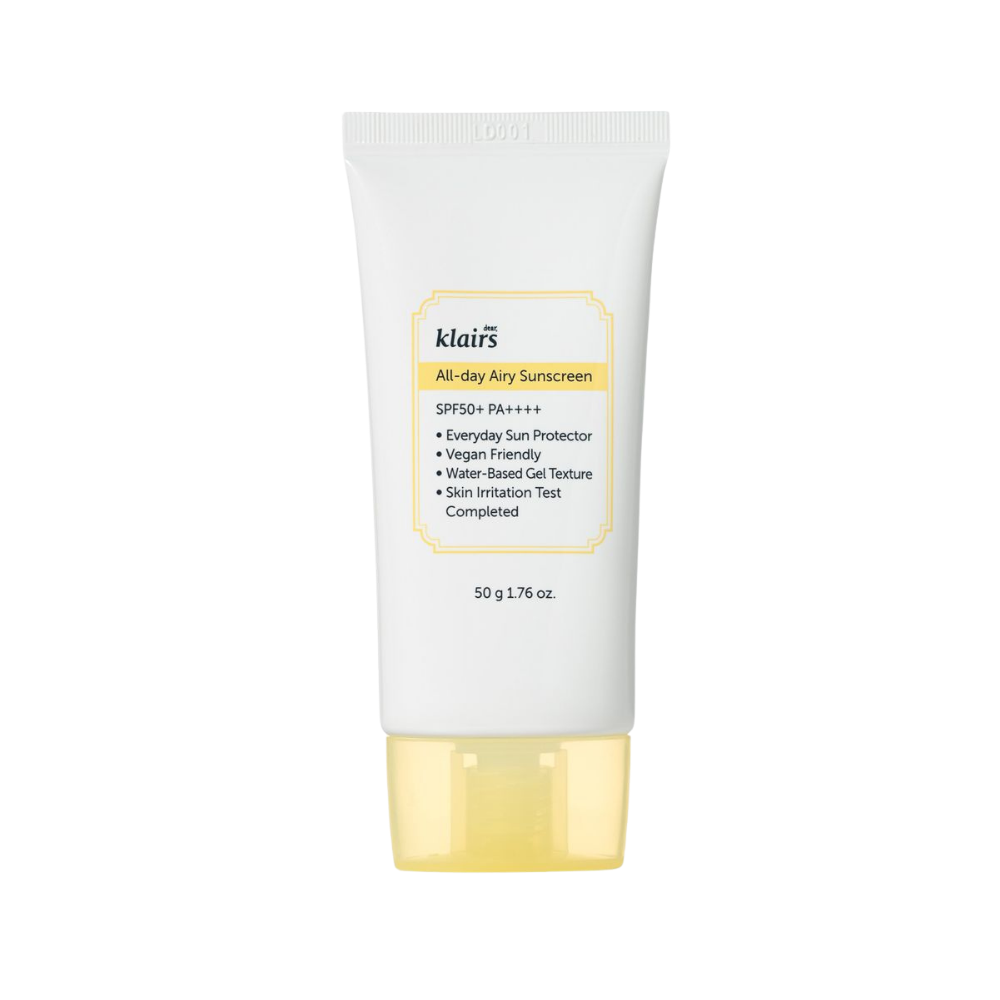 Klairs All-day Airy Sunscreen SPF50+ – 50ml