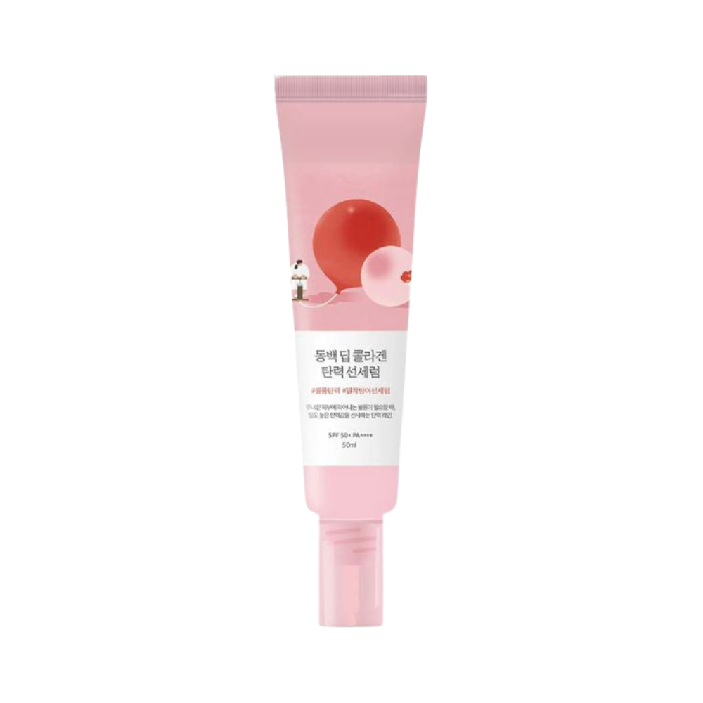 ROUND LAB Camellia Deep Collagen Sun Serum – 50ml