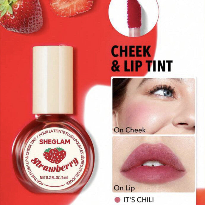 Sheglam For The Flush Lip & Cheek Tint-It'S Chili